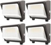 ZSRGBL LED Wall Pack Light 120/96/72W 3CCT 18000LM Waterproof 4Pack ETL