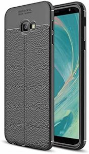 NiaCoCo - Carcasa Compatible con Samsung Galaxy J4 Plus (2018) Textura de la Piel Funda para teléfono TPU Flexible, Fina, antiresistencia a los terremotos, antifallos, Funda + 1 Funda para teléfono