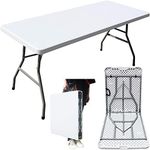 MQ Houseware 6ft Folding Table Plas