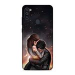 Print Galiara| 3D Designer HardCase Cover for Samsung Galaxy M11 | Couple Romancing Wallpaper |