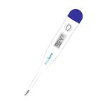 AccuSure Glass (Mt-1027 B) Mercury-Free Digital Thermometer for Adult,Transparent Storage Case White