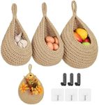 INJORAN Boho Wall Hanging Fruit Bas