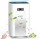 Dayette Air Purifiers for Home Bedroom Large Room, Up to 3000 Sq Ft Air Purifier with PM 2.5 Display Air Quality Sensor, H13 Ture HEPA Air Filter for Pets Smoke Dust Allergies, 22dB (CADR 400+ m³/h)