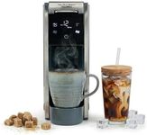Hamilton Beach FlexBrew Advanced 4-in-1 Single Serve Hot & Iced Coffee Maker with Removable 45 oz. Water Reservoir, Use Pod Packs and Grounds, Fast Brewing, 1125 watts, Kitchen Makeover Blue,49936