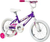 Dynacraft Magna Starburst Girl's Bike (16-Inch, Purple/White/Pink)