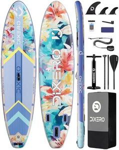 Dixero Inflatable Stand Up Paddle Board with SUP Accessories, Anti-Slip EVA Deck, 11'*33" Inflatable Paddle Boards for Adults & Youth of All Skill Levels