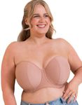 Curvy Kate Luxe Strapless Bra Latte 36GG