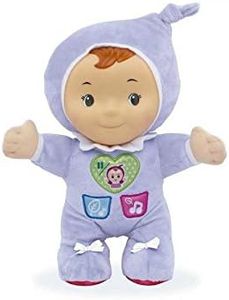 Estela luz de cuna, Suave Peluche Infantil Que Brilla en la Oscuridad para calmar y relajar al bebé a la Hora de conciliar el sueño, más de 70 Canciones, Sonidos y tiernas melodías
