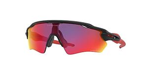 Oakley Junior Boys UV Protected Red Lens Rectangle Sunglasses - 0OJ900190010631