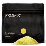Promix Pre-Workout Powder, Lemon - Maximize Focus & Performance - Helps Muscle Gain, Endurance & Enhanced Energy - Vitamin B12, Caffeine, Beta-Alanine & L-Tyrsosine - Gluten & Dairy-Free