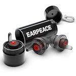 EARPEACE Moto - Motorcycle Ear Plugs Wind Noise Protection - Reusable Motorcycle Earplugs - Comfortable Ear Plugs for Motorcycle Riding with High Fidelity Filter Noise Canceling Up to 26dB