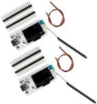 DIYmall Lora32 V3 Kit ESP32 S3 WiFi+BT Development Board 0.96inch OLED Display SX1262 CP2102 with 915MHZ Antenna Transceiver for Arduino ESP8266 NodeMCU IOT (Pack of 2)