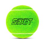 Sixit Rubber Lite Cricket Tennis Ball Pack Of 2, Green