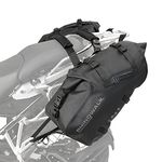 Rhinowalk Motorcycle Saddle Bags Waterproof Anti-Vibration Motor Side Bags Shoulder Bag Motorbike Panniers 48L(24L*2) for Most Adventure and Sport Bike Motorcycle Racks, 1 Pair