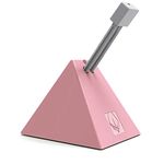 Hotline Games Mouse Bungee Mouse Cord Clip Cord Management System Fixer Holder for Esports FPS Game (3.0 Pink)