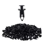 MOTOALL 100X Plastic Fender Fastener Rivet Push Clips for Honda ATV Suzuki Kawasaki 90653-HC4-900