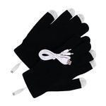 Electric USB Heated Gloves Full Finger Knitting for Women Men Outdoor Black|Home & Garden | Home D?©cor | Other Home D?©cor|1 Pair of Heated Gloves