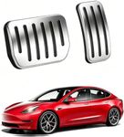 Arcoche Aluminum Pedal Set for Tesla Model Y Juniper Model 3 Highland