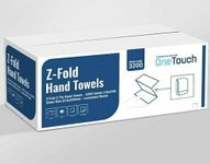 WHITE 2 PLY Z FOLD PAPER HAND TOWELS MULTI FOLD TISSUE CASE of 3200