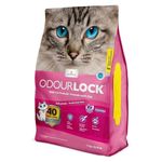 Intersand Odourlock Baby Powder Cat Litter Moisture Activated Fragrance Block Ammonia Quick Absorption No Tracking and Dust Free for All Breed 12 Kg Bag