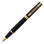 Sheaffer E0932553 E0932553 300, Glossy Black, Gold Tone Trim, Fountain Pen: Medium Nib