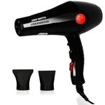 urbannova Professional Stylish Hair Dryers For Womens And Men Hot AND Cold Dryer (2000 Watts), BLACK