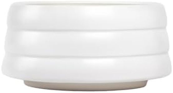tuoc BOBO & Bowl Pet Drinking Bowl (1.2L/40 oz), Food-Grade Ceramic Water Bowl for Small & Medium Dogs - Elevated, Heavy Sturdy, Dishwasher & Microwave Safe, Black
