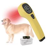 Red Light Therapy Vet Device for Pets Handheld Device Relieve Local Pain Inflammation,Accelerate epidermal Wound Healing,Suitable for Cats Dogs Horse ect,Light wavelength 650nm/808nm