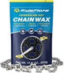 RideFlare Premium Chain Wax 500g – Hot Melt Bike Chain Lubricant with Ultra Low Friction Formula – Long-Lasting, Eco-Friendly Bike Wax for Superior Drivetrain Protection