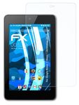 atFoliX Screen Protection Film compatible with Google Nexus 7 (Asus) 1.Generation 2012 Screen Protector, ultra-clear FX Protective Film (2X)