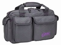 VooDoo Tactical 15-7620041000 Compact Scorpion Range Bag Gray with Purple Stitching, One Size