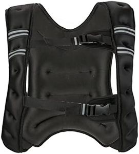 Weighted Vest for Men Women, 12 16 20 25 30 Lbs Weights Included, Workout Equipment Strength Training Weight Vest for Training Workout, Jogging, Cardio, Walking