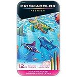 Prismacolor Premier Colored Pencils, Soft Core, Under the Sea Set, 12 Count