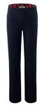 BIENZOE Girl's School Uniforms High Tech Durable Adjust Waist Pants Navy 16