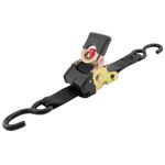 Erickson 34416 Pro Series Black 2-Inch x 10-Inch Retractable Ratcheting Tie-Down Strap