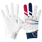 Cutters CG10480-60023-XL Rev Pro 5.0 Receiver Gloves LE Stars & Stripes XL