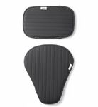 Motorbike Seat Cushion Cover, Shock-Absorbing Foam for Long Rides, Universal Fit, Durable, Breathable, Pressure Relief Support