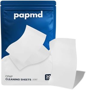 CPAP Cleaning Sheets Ultra - for Heavy Buildup & Stubborn Residue on Mask, Tubing & Chamber | Dissolvable CPAP Cleaning Supplies, Unscented, Soak & Rinse, No Scrubbing, No Residue, 30 PCS