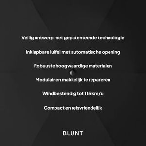 BLUNT Metro Travel Umbrella – Compact Windproof Folding Design