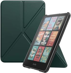 MoKo Case for 7" Kindle Paperwhite 12th Generation 2025/2026 & Kindle Colorsoft 2024/2025, Standing Shell Case with Magnetic PC Back Cover, Kindle 7 inch Case with Stand, Midnight Green
