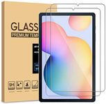 [2-Pack] Screen Protector for iPad 9.7 inch 2018/2017 (6th/5th Generation), iPad Air 2/Air 1, iPad Pro 9.7 Ultra Clear Tempered Glass Flims 9H Hardness [Anti-Scratch] [No-Bubble]