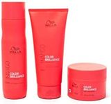 Wella Invigo Brilliance Shampoo 250ml And Conditioner 200ml + 150ml Mask