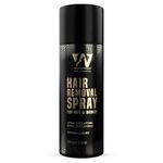White Wolf Hair Removal Spray for Women & Men | Instant Painless Hair Remover | Smooth & Hydrated Skin | Fast Acting Spray | Easy to Use | White Wolf 200ml
