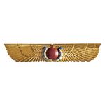 Design Toscano NG32428 Egyptian Temple Sculptural Wall Pediment