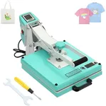 Heat Press Machine for T-Shirts, 15" x 15" Digital Industrial Sublimation Printer, Fast Heating, Digital Sublimation Printer High Pressure Heat Press Machine for Clothes Canvas Bags Pillows Placemats