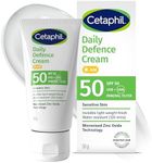 Cetaphil Daily Defence SPF for Sensitive Skin, SPF 30 Moisturiser/SPF 50 Mineral Sunscreen, Packaging May Vary