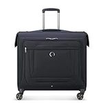 DELSEY Paris Luggage Helium DLX Garment Bag with Spinner Wheels, Black, 20 Inch