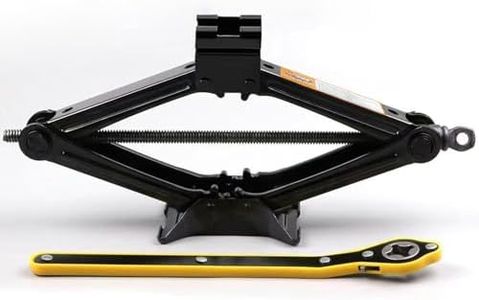 GNEY Scissor Jack Floor Lift Car Jacks with Speed Handle (1 TON JACKK)