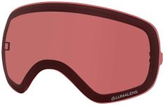Dragon Unisex X2s Replacement Goggle Lens/Lumalens Rose