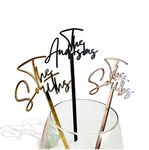 Personalised Name Drink Stirrers, Custom Hand Lettered, Modern Calligraphy Stir Swizzle Stick, Cocktail Bar Accessories, Wedding Table Centerpiece, Bridal shower decor, Party pick, Birthday decoration